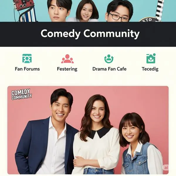 빠른주소의 커뮤니티 연결: 코미디와 드라마 팬덤 강화