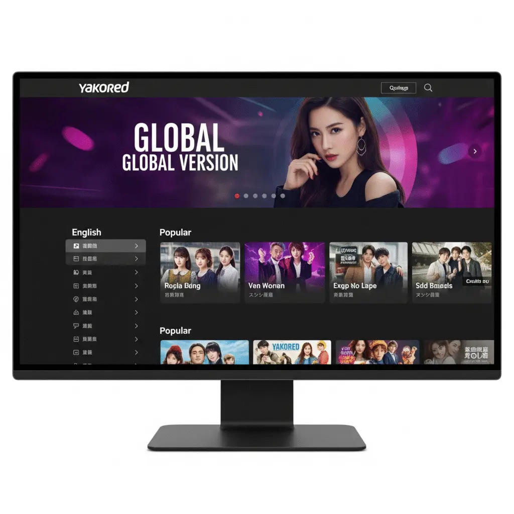 야코레드 글로벌 버전 홈페이지