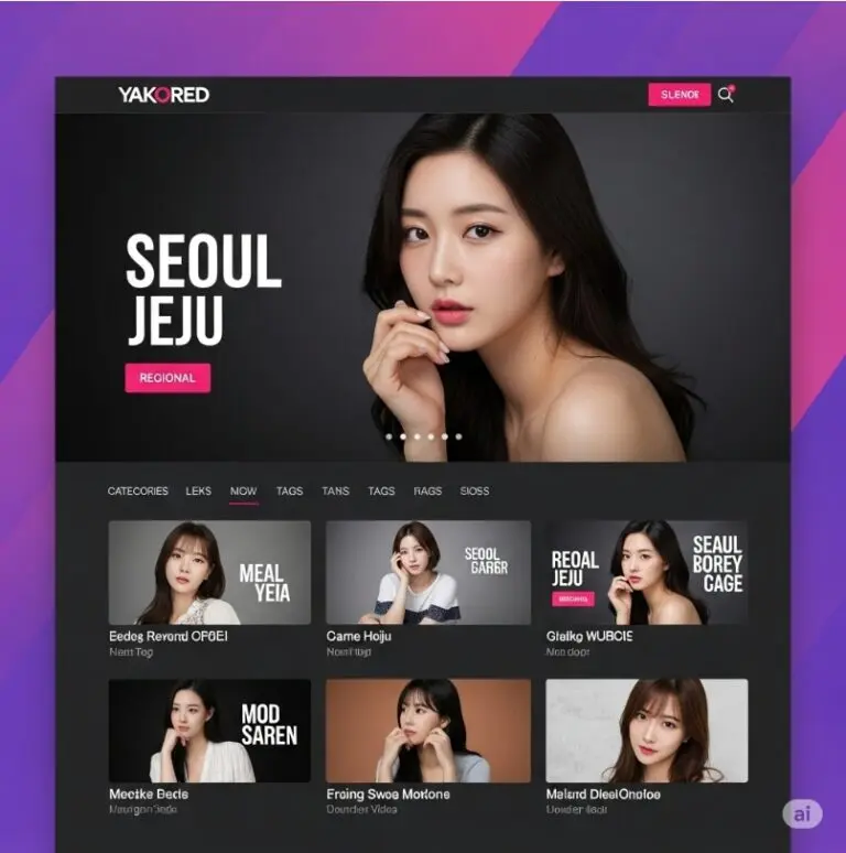 야코레드 한국야동 카테고리 페이지(2022년)