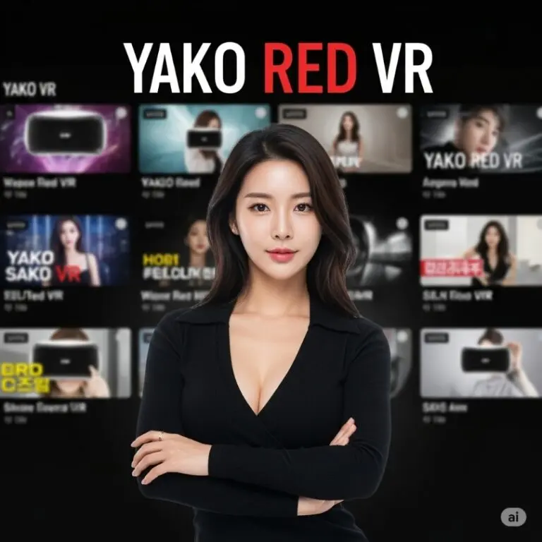 야코레드 VR 콘텐츠 페이지(2023년)
