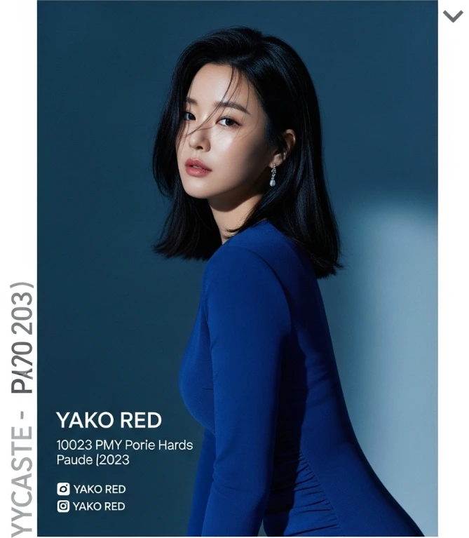 야코레드 배우 프로필 페이지(2023년)