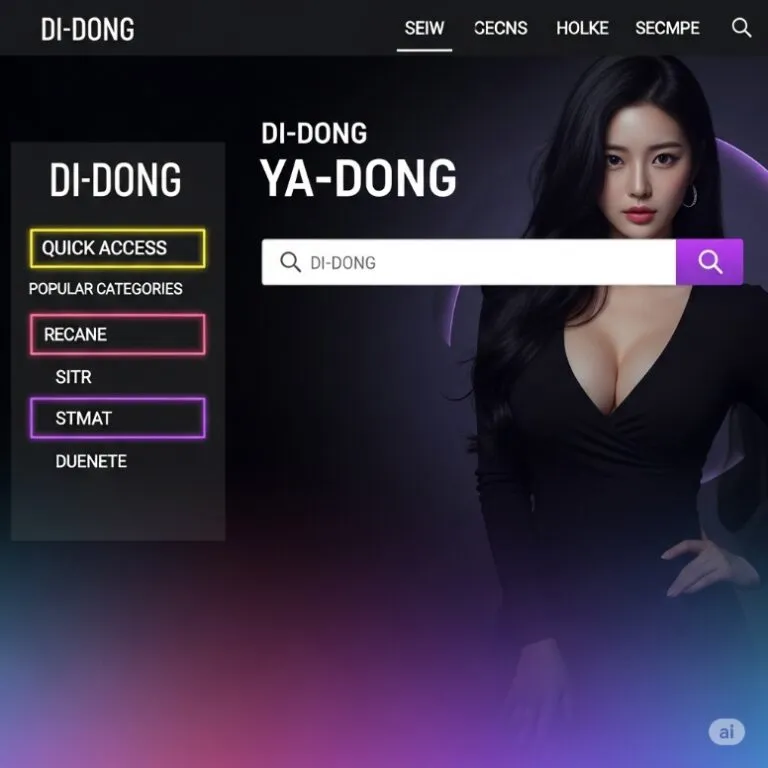 di동’과 ‘야동’ 키워드가 포함된 검색창